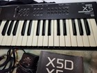 Korg X5 Music Synthesizer Keyboard 61-key     Vintage Keyboard Manual  Ac Adapter