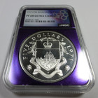 1971 Fm Ngc Pf68 Ucam - Bahamas 925 Sterling Silver Five Dollar  5 Coin  59439a