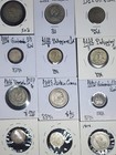 Large Silver World Coins Lot 33 All Silver 
