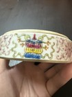 Antique Qing Dynasty Chinese Porcelain Box Daoguang Mark   Period  Nr
