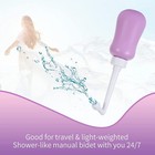 Portable Bidet Peri Bottle Travel Hygiene Sprayer Postpartum Bpa Free -2 Sets