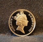 1985 Great Britain 10 New Pence  Elizabeth Ii  Gem Dcam Proof  Km-938  gb2 