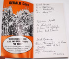Vintage Agriculture Advertising Dekalb Farm Pocket Notebook Grain Seed 1960s