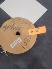 Vintage Klauber White Gold Metallic Narrow Lace Trim  250 Yard Spool Lot A15