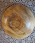 Hand Turned Wood Vessel Of Hollow Form  Signed