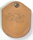 Vintage 1940s 50s Bausch   Lomb Ray-ban Clip-on Sunglasses Leather Case Only