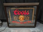 Vintage Lighted Mirror Coors Beer Sign  25-1 2  X 20-1 2  -- Works