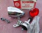 Nos 1967 Schwinn Sportlight Generator Set Opened Box Stingray Varsity