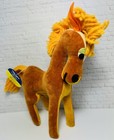 Vintage 1960s Dream Pets Horse Beautiful Dakin  962 Stuffed Plush With Tag