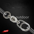 30 50pcs Fishing Rolling Swivel Snap Ball Bearing Stainless Steel Fast Snap Clip
