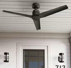 Hunter Nocturnal 52 In  Indoor outdoor Noble Bronze Propeller Ceiling Fan