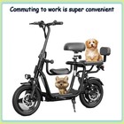 Spacewalk Electric Scooter W  Seats For Adults Power 20 Miles Range   17 5mph