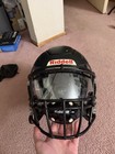 Riddell Large  Speedflex Helmet Matte Black 2021 W  Shoc Clear Mirror Visor
