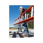 Louisville Fe3220 20 Ft Fiberglass Extension Ladder  300 Lb Load Capacity