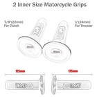 2pcs 7 8  1  Motorcycle Handlebar Grips For Yamaha Yz250 Yz125 Yz450f Yz85
