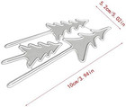 3pcs Tree Metal Die Cuts christmas Tree Cedar Deer Cutting Dies Cut Stencils For