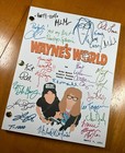 Wayne s World Script Signed- Autograph Reprints- Wayne   Garth