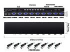 Vga Kvm Switch 8 Ports - Kvm Switch With Remote usb Switcher 8 Computers Shar   