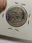Fp Love Token On Silver Seated Quarter O Mint Mark    