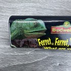 Vtg Budweiser Disposable Lighter 1998 Chameleon   Ferret Swamp Gang - No Spark