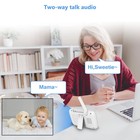 Video Baby Monitor With 3 2  Lcd  Ir Night Vision  2x Zoom  No Wifi