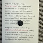 Nora Fleming    tote-ally-cute    Tote Pin New Release