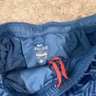 Nike Dri-fit Girls Xs Blue Chevron Running Shorts Drawstring Elastic Waist