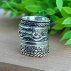 Stackable Ring 8 Set   Sterling Silver Stack Rings   Silver Rings    All Size