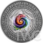 Sylphid Nature Spirits 2 Oz Silver Coin 2027 Cameroon Antique Finish Mint Xxi