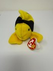 Ty Beanie Baby  bubbles  The Fish 1995 Retired Tag Errors - New