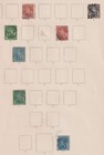 E1589  19th C Barbados Stamp Collection  Cv  650