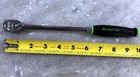 New Snap-on Green  1 4  Drive Tech Soft Grip Extra-long Handle Ratchet Thll72