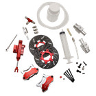 Rc 1 5 Front Wheel Carbon Hydraulic Brake System For Hpi Rovan Km Baja 5b 5t 5sc