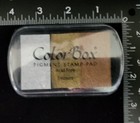 Brand New Sealed Color Box Pigment Inkpad Stamp Pad Treasure  rare Discontinued 