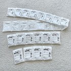      New Lot Of 26 Invisalign Clear Aligner Retainers    sealed Pouches Crafts study