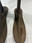 Two Antique Cast Iron Cobbler Stands And Different Sized Shoe Forms 3 And 4