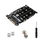 M 2 Nvme Ssd Key M   Ngff Sata Ssd Key B To U 2 Sff-8639 Adapter