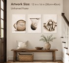 3pcs Sports Wall Art Football Baseball Basketball Theme Painting Picture Wall   