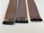 3 Pcs 40 Wires Dupont Jumper Cable 10 20 30cm Ff  Mm  Mf For Arduino Breadboard