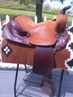 15   Qh Bars Simco  3095 Western Roughout Trail Saddle Made In Usa