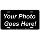 Custom  your Photo  Of Cats Flat Aluminum Novelty Auto License Tag Plate