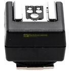 Canon Camera Hot Shoe Flash Ttl With Sync Socket  Adapter  Socket 