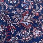 Eton Pocket Square Mens Navy Paisley Silk Formal Luxury Seasonal Charm Nwt