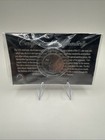 1943 Tribute Wwii Steel Penny Coin Clad In Genuine Platinum