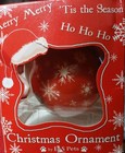 E   S Pets Yorkie   Yorkshire Terrier Ball Christmas Ornament - Nib