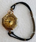 Emerson  Early 20th Century Ladies 15 Jewel Gld Plated Watch  Parts Only  No Run
