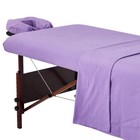 Master Massage Cotton Flannel Sheets Set  3 Piece Set  Massage Table Cover Se   