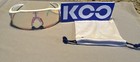 Koo Alibi Cycling Sunglasses Matte White Fuschia Photochromic Mirror