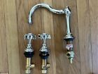 Rejuvination - Connor Cross Handle Widespread Bathroom Faucet