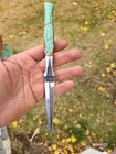Arkansas Toothpick Dagger Handmade 1095 Steel Double Edge Blade Hunting Knife